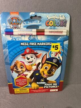 Paw Patrol Imagine Ink Color magic ink pictures activity set benden nib